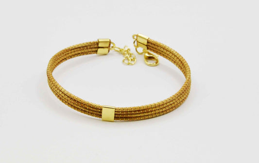 BRACCIALE AUREA - CAPIM DOURADO FASCIA CM 19X1 CON SCATOLA E