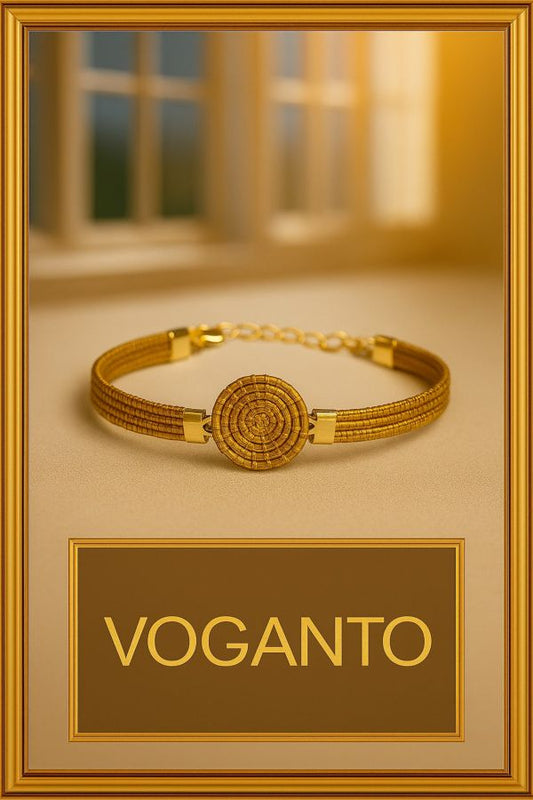 BRACCIALE AUREA - CAPIM DOURADO MANDALA CM 19X2 CON SCATOLA E