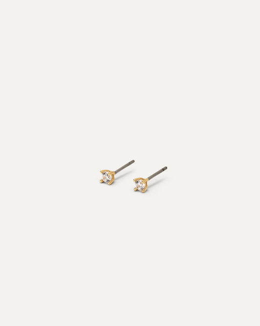 Simonetta Gold Point Light Earrings