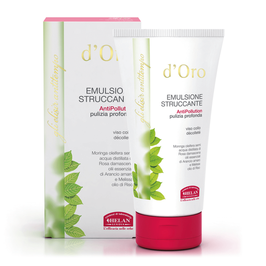 Emulsión desmaquillante anticontaminación