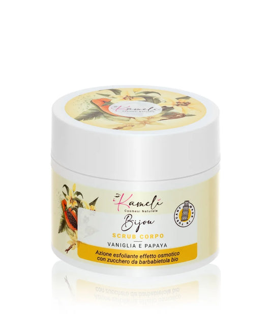 Bijou Scrub corpo Vaniglia e Papaya 200ml