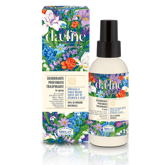 Desodorante Daefne perfumado en spray transpirable de 100 ml