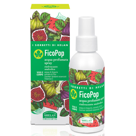 HELAN SORBETES FicoPop Spray de agua refrescante perfumada sin alcohol 100 ml