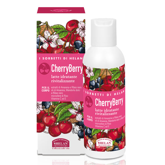 HELAN SORBETES Leche hidratante revitalizante CherryBerry