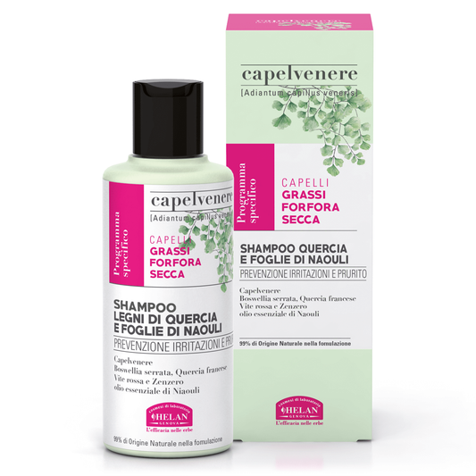 Shampoo with Oakwood and Niaouli Leaves 