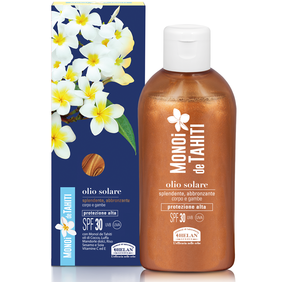 MONOÏ de TAHITI Olio Solare Splendente Abbronzante SPF30 150ml