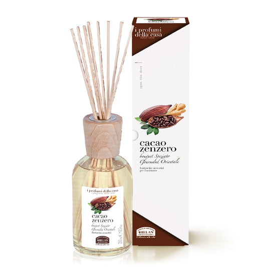 Palitos aromáticos de cacao y jengibre 250 ml