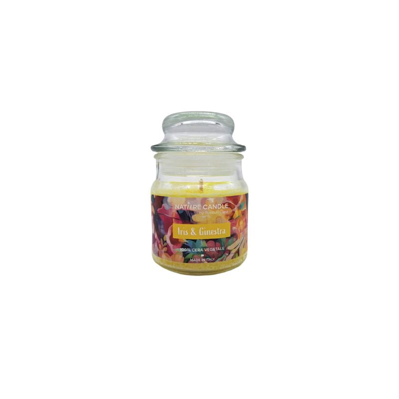 candele profumate iris e ginestra 90g