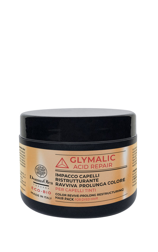 RESTRUCTURING HAIR PACK REVIVES-PROLONGS COLOR – GLYMALIC ACID REPAIR 250ml