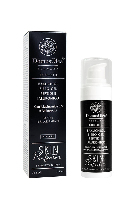 Bakuchiol Serum-Gel Peptides and Hyaluronic 30ml