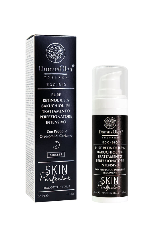 Pure Retinol 0,3% Bakuchiol 1% Trattamento Perfezionatore Intensivo 30ml