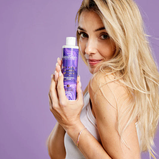 Champú matizador para cabello rubio hielo iris 250 ml