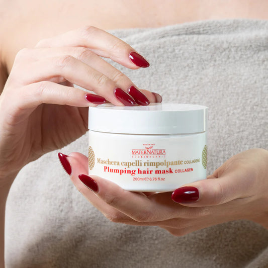Maschera capelli rimpolpante antiage al collagene 200ml