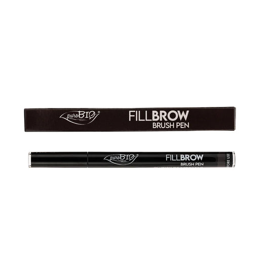 FILLBROWN ORGANIC EYEBROW PEN Soft black – black soft