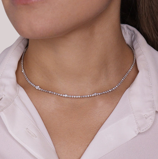 Collana Tennis con punti luce Camilla