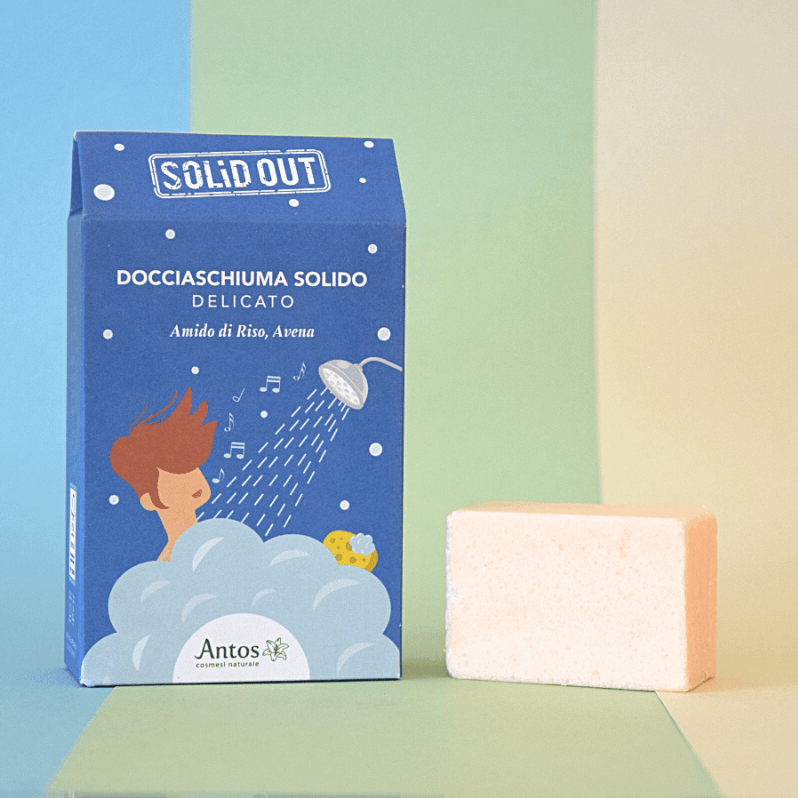 ANTOS Solid Out - Doccia Schiuma Solido Delicato  - 200 ml