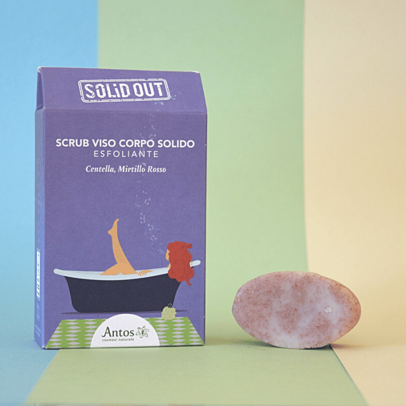 ANTOS Solid Out - Scrub Solido Viso Corpo Esfoliante - 200 ml