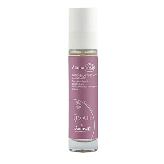 ANTOS Uvah - Acqua Rosè Lozione Elasticizzante  - 50 ml Illuminante agli Estratti di Vite -50ml