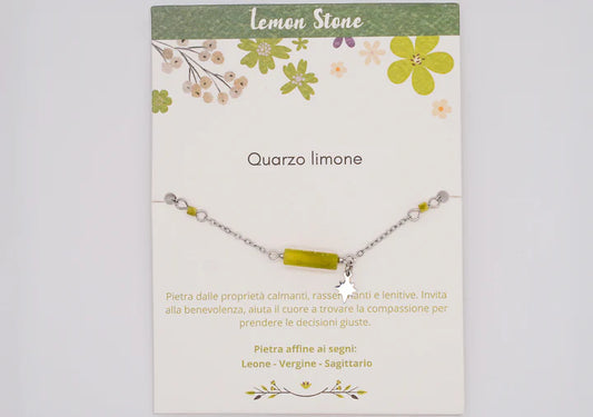 Wellness Bracelets quarzo limone