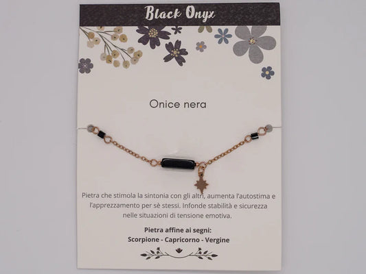 Wellness Bracelets onice nera