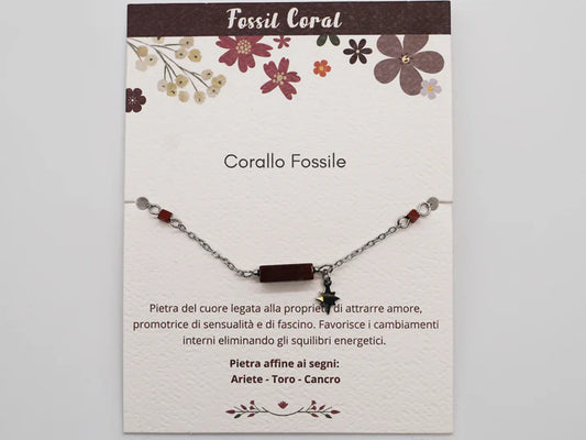 Wellness Bracelets corallo fossile