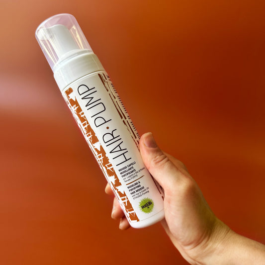 HAIR PUMP TERRA – Fortifying hair mousse