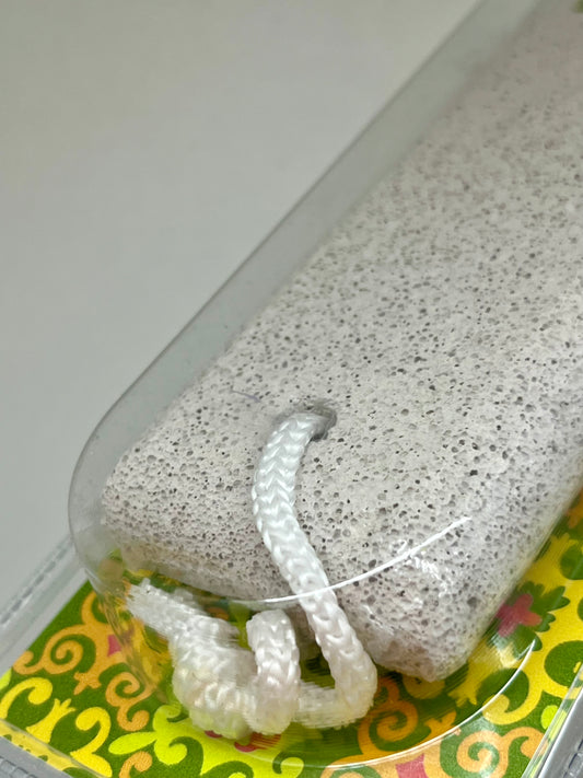 Piedra pómez rectangular ligera