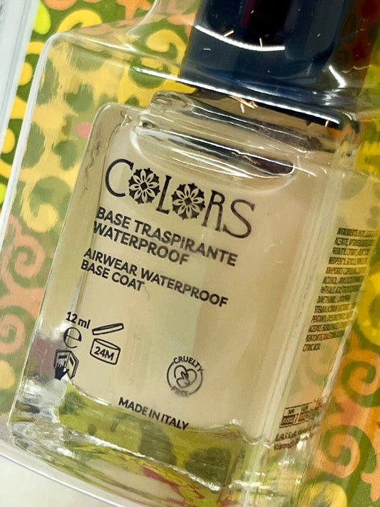 Base impermeable transparente