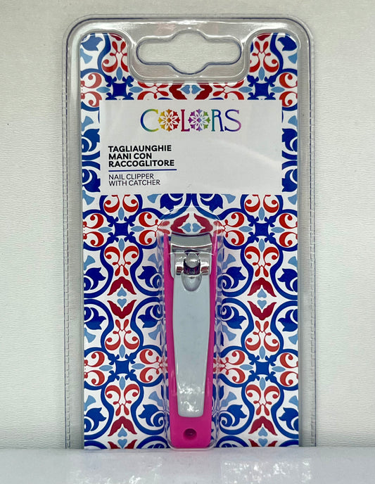 Cortauñas de mano con recogedor