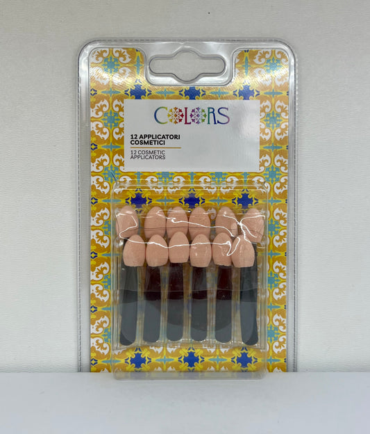 12 Applicatori cosmetici