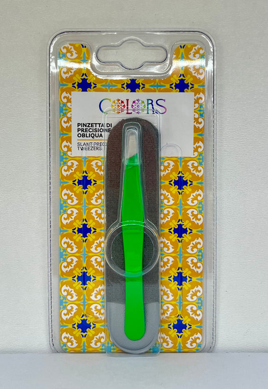 Pinzetta di precisione obliqua