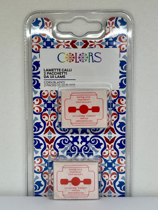 Callus razor blades 2 packs of 10 blades