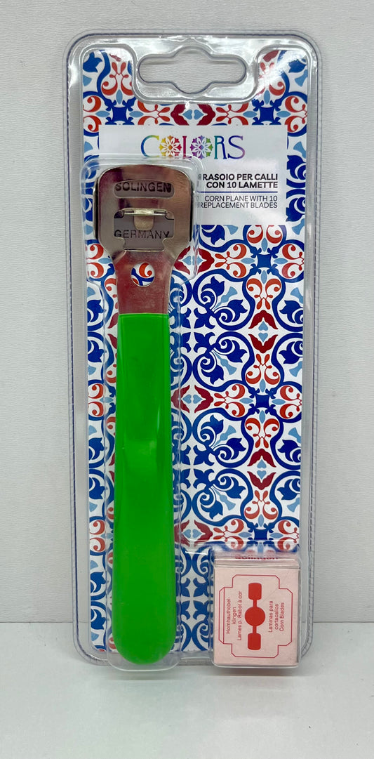 Rasoio per calli con 10 lamette