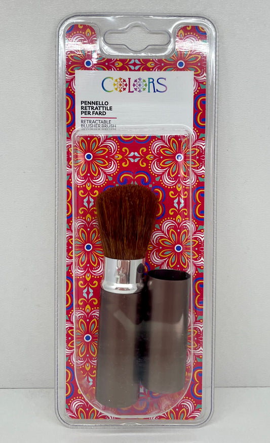 Brocha retráctil para rubor