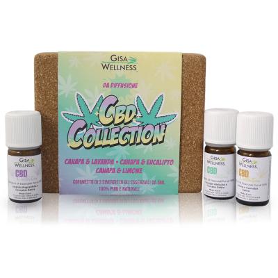 CBD Collection - Kit di Oli Essenziali da Diffusione