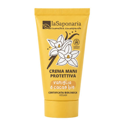 Crema Mani Protettiva Vaniglia e Cacao Bio