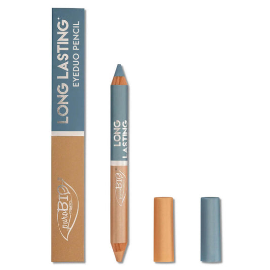 PUROBIO Matitone Duo Occhi Long Lasting 101L Champagne/Carta da Zucchero