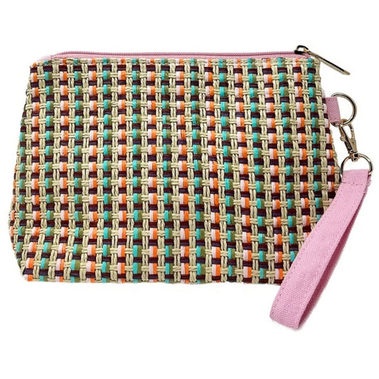 PUROBIO Pochette in Corda Rosa