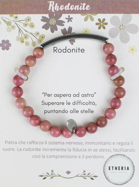 Bracciali Pietre della Filosofia rodonite