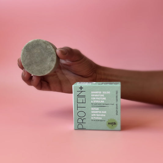SHAMPOO RIPARATORE – Spirulina & Proteine