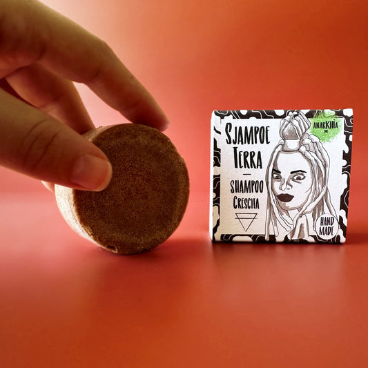 SJAMPOE TERRA – Champú sólido fortificante