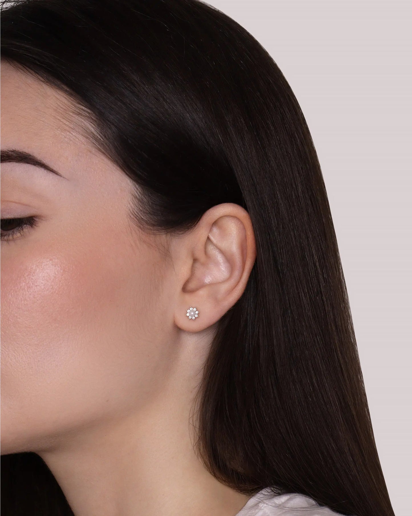 Orecchini a lobo Dafne Oro