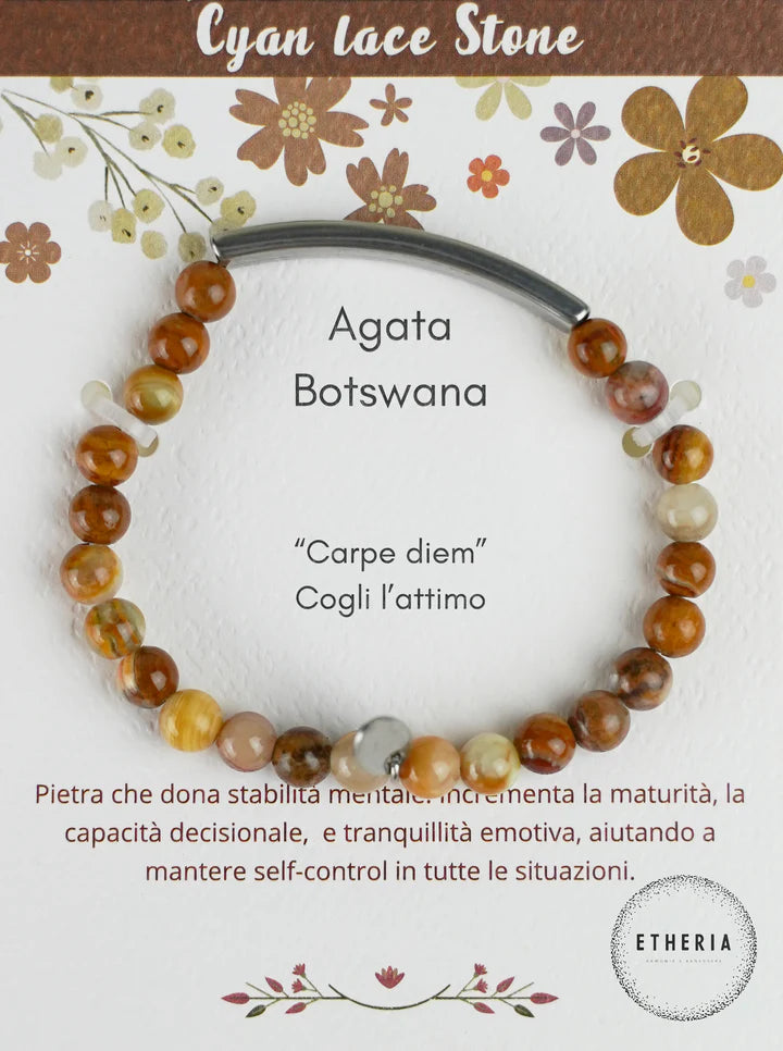 Bracciali Pietre della Filosofia agata botswana