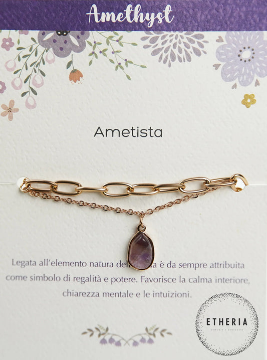 Bracciali Pietre dell'Anima ametista