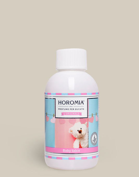 Talco para bebé, perfume para ropa, 250 ml