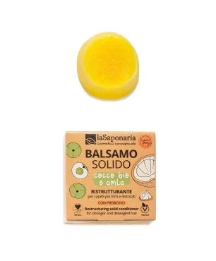 Acondicionador Sólido Orgánico Forza - Reestructurante y Nutritivo 40g