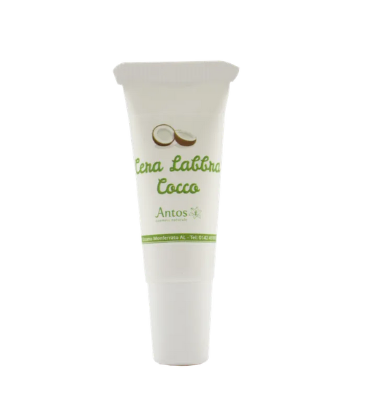 Cera Labbra emolliente al Cocco