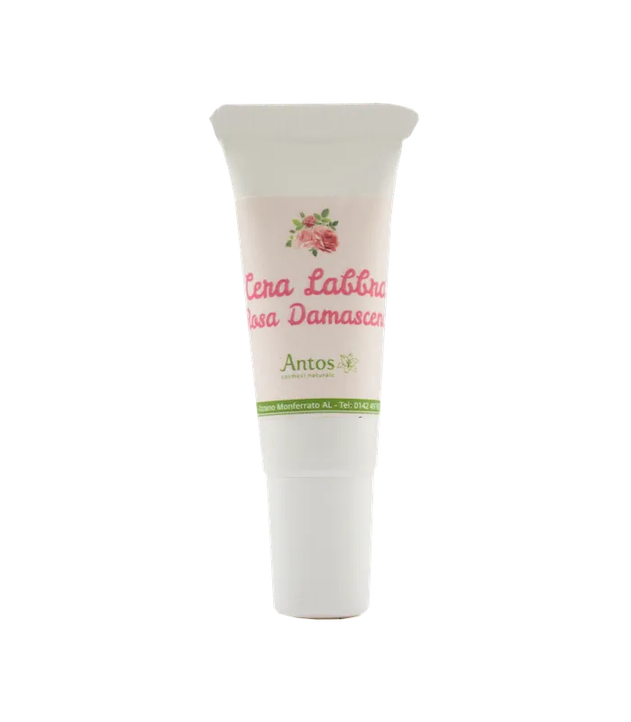 Cera labbra emolliente alla rosa damascena