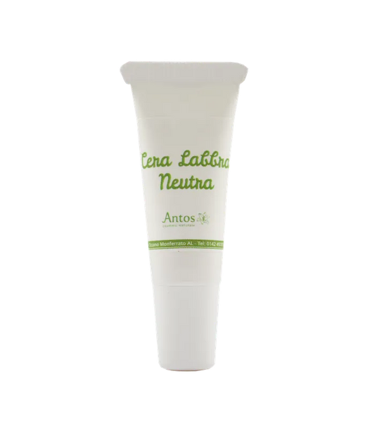 Neutral emollient lip wax