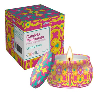 MAIOLICHE COLORS CANDLE GENTLE FRUIT 120g